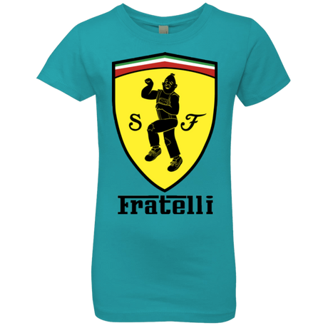 T-Shirts Tahiti Blue / YXS Fratelli Girls Premium T-Shirt
