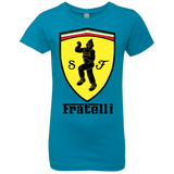 T-Shirts Turquoise / YXS Fratelli Girls Premium T-Shirt