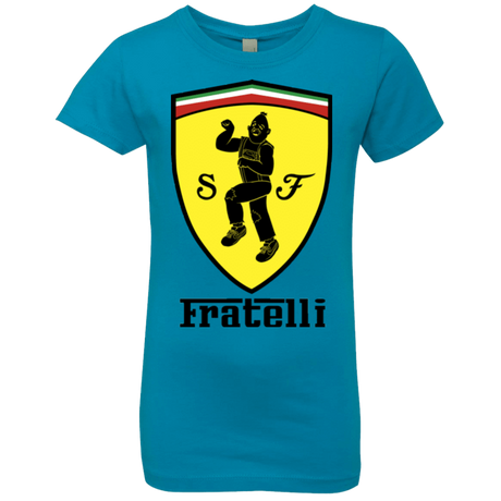T-Shirts Turquoise / YXS Fratelli Girls Premium T-Shirt