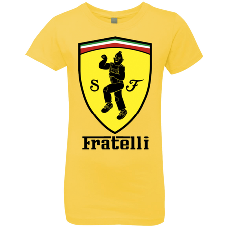 T-Shirts Vibrant Yellow / YXS Fratelli Girls Premium T-Shirt