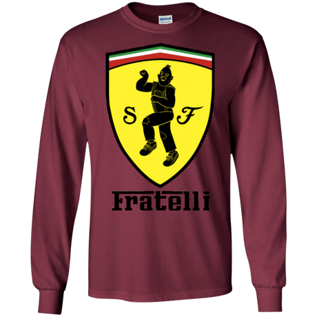 T-Shirts Maroon / S Fratelli Men's Long Sleeve T-Shirt