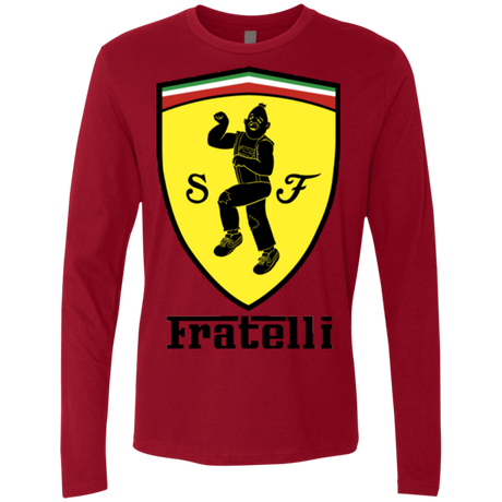 T-Shirts Cardinal / S Fratelli Men's Premium Long Sleeve