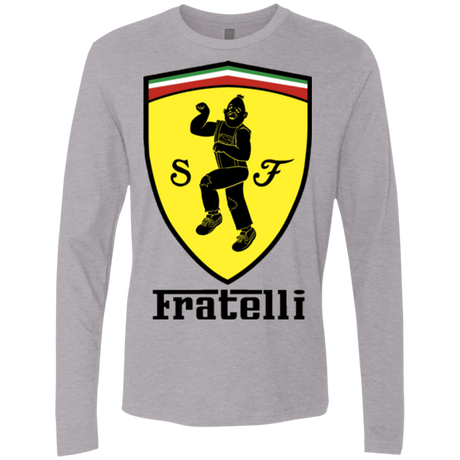 T-Shirts Heather Grey / S Fratelli Men's Premium Long Sleeve