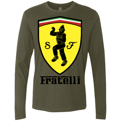 T-Shirts Military Green / S Fratelli Men's Premium Long Sleeve