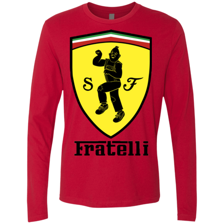 T-Shirts Red / S Fratelli Men's Premium Long Sleeve