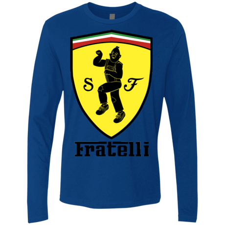 T-Shirts Royal / S Fratelli Men's Premium Long Sleeve