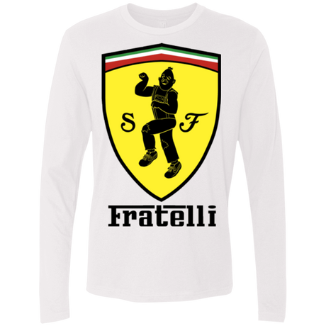 T-Shirts White / S Fratelli Men's Premium Long Sleeve