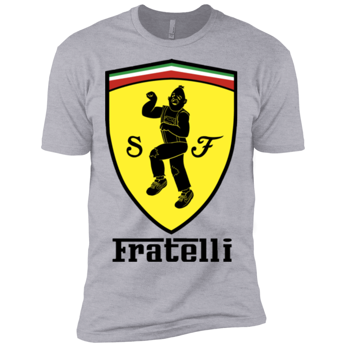 T-Shirts Heather Grey / X-Small Fratelli Men's Premium T-Shirt