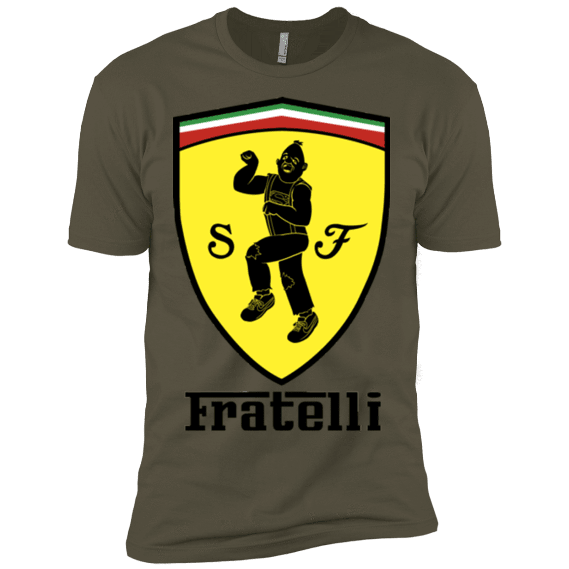 T-Shirts Military Green / X-Small Fratelli Men's Premium T-Shirt