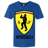 T-Shirts Royal / X-Small Fratelli Men's Premium V-Neck