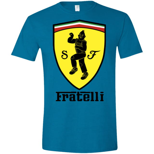 T-Shirts Antique Sapphire / S Fratelli Men's Semi-Fitted Softstyle