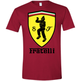 T-Shirts Cardinal Red / S Fratelli Men's Semi-Fitted Softstyle