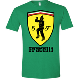 T-Shirts Heather Irish Green / S Fratelli Men's Semi-Fitted Softstyle