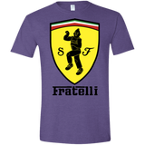 T-Shirts Heather Purple / S Fratelli Men's Semi-Fitted Softstyle