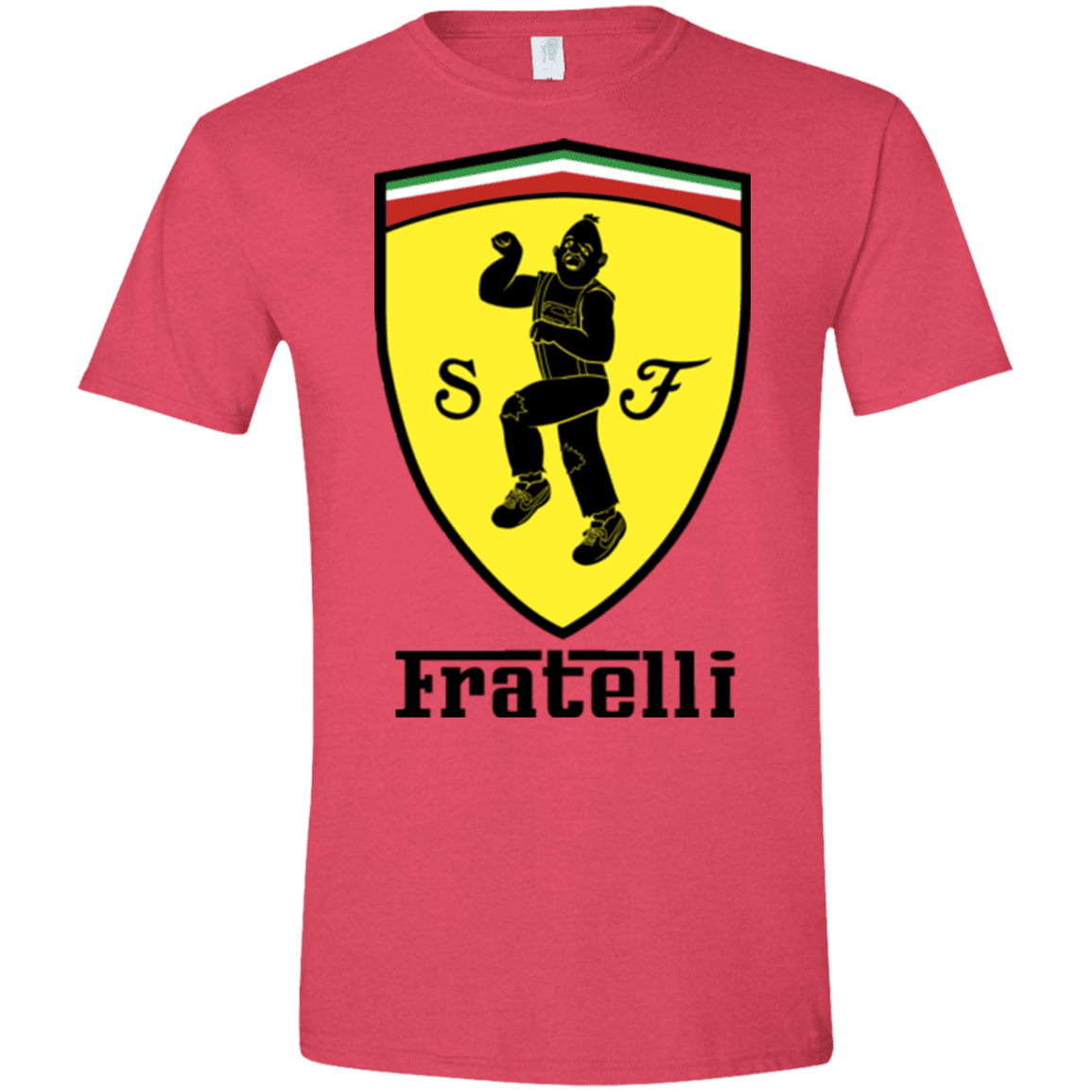 T-Shirts Heather Red / S Fratelli Men's Semi-Fitted Softstyle