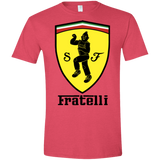 T-Shirts Heather Red / S Fratelli Men's Semi-Fitted Softstyle