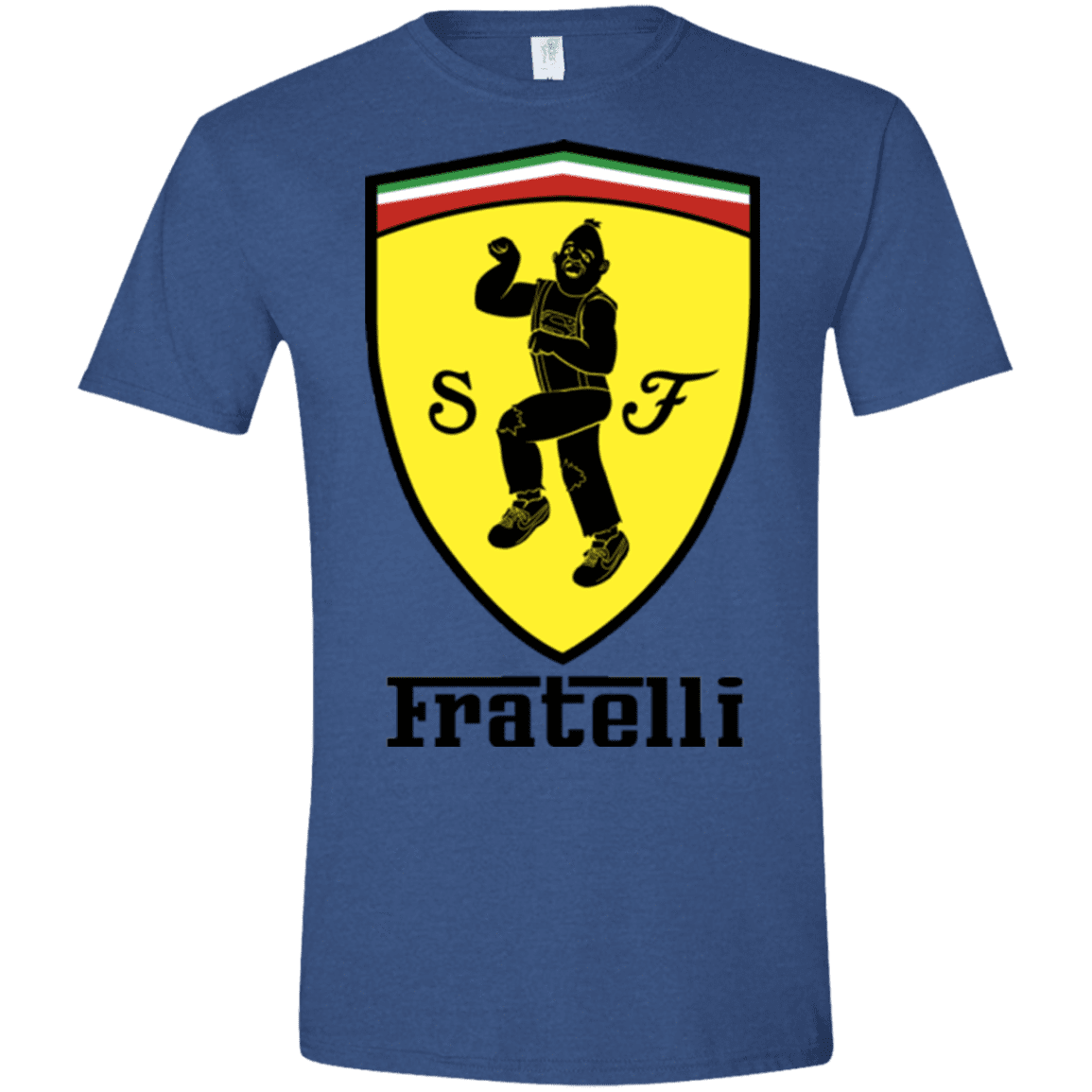T-Shirts Heather Royal / X-Small Fratelli Men's Semi-Fitted Softstyle