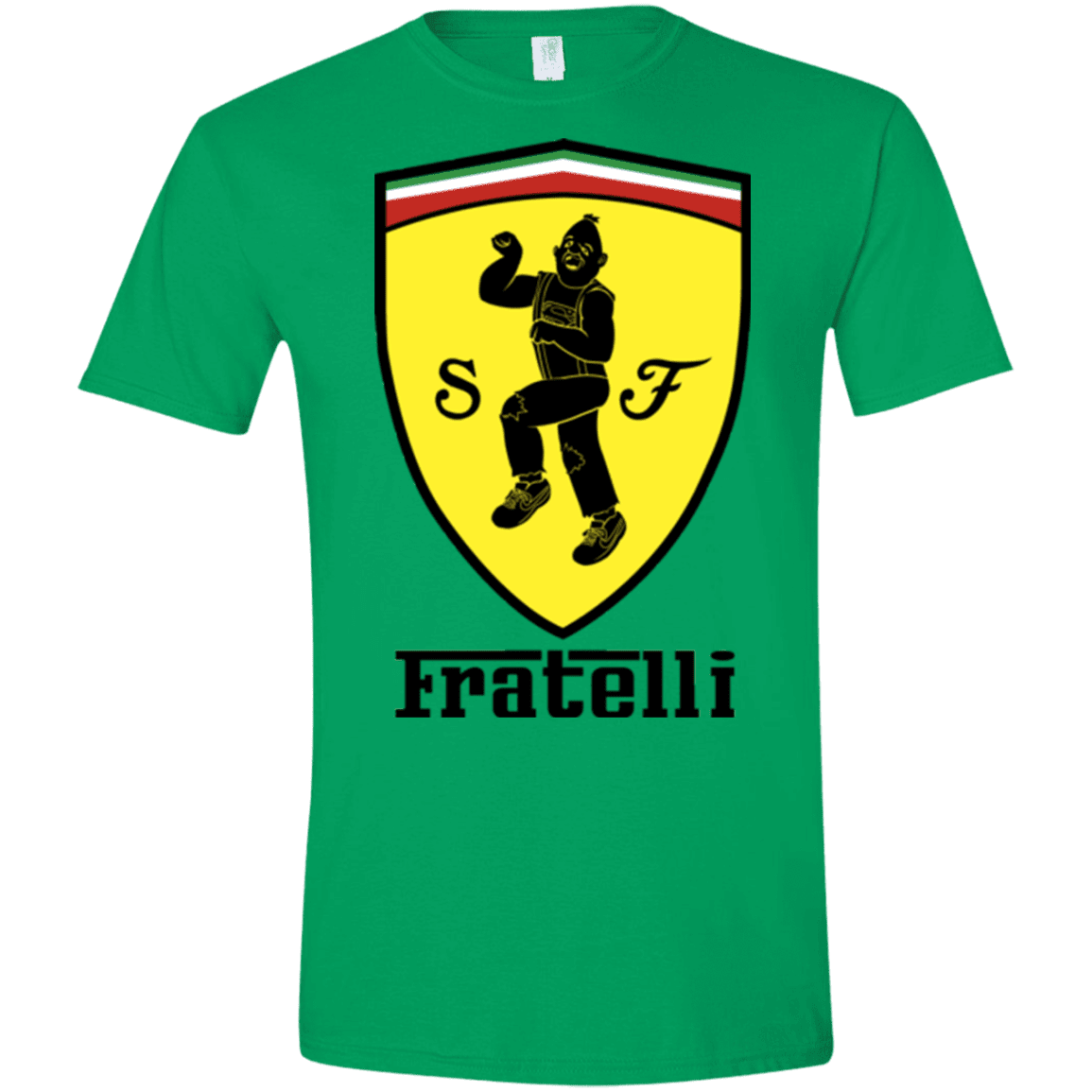 T-Shirts Irish Green / S Fratelli Men's Semi-Fitted Softstyle