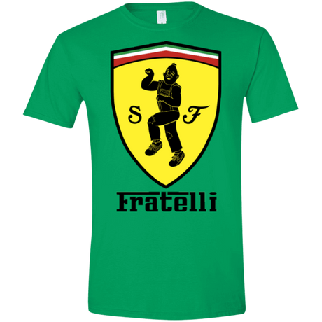 T-Shirts Irish Green / S Fratelli Men's Semi-Fitted Softstyle