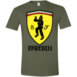 T-Shirts Military Green / S Fratelli Men's Semi-Fitted Softstyle