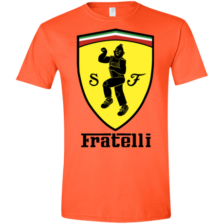 T-Shirts Orange / S Fratelli Men's Semi-Fitted Softstyle