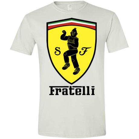 T-Shirts White / X-Small Fratelli Men's Semi-Fitted Softstyle