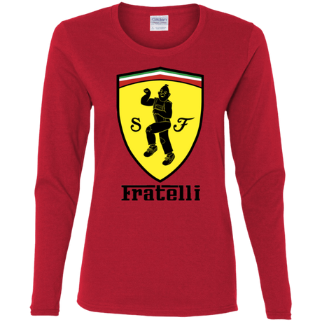 T-Shirts Red / S Fratelli Women's Long Sleeve T-Shirt