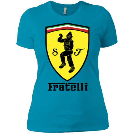 T-Shirts Turquoise / X-Small Fratelli Women's Premium T-Shirt