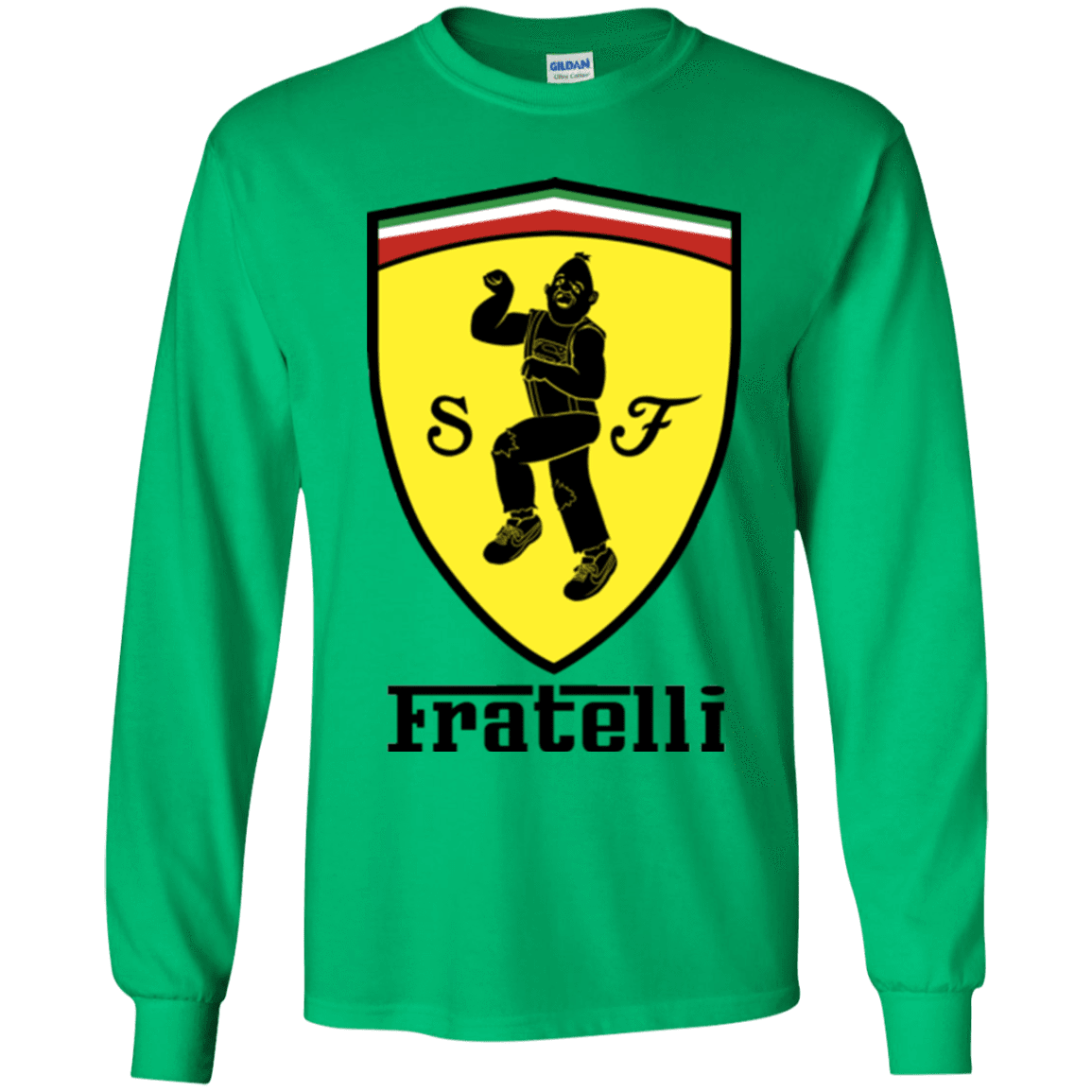 T-Shirts Irish Green / YS Fratelli Youth Long Sleeve T-Shirt