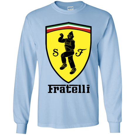 T-Shirts Light Blue / YS Fratelli Youth Long Sleeve T-Shirt