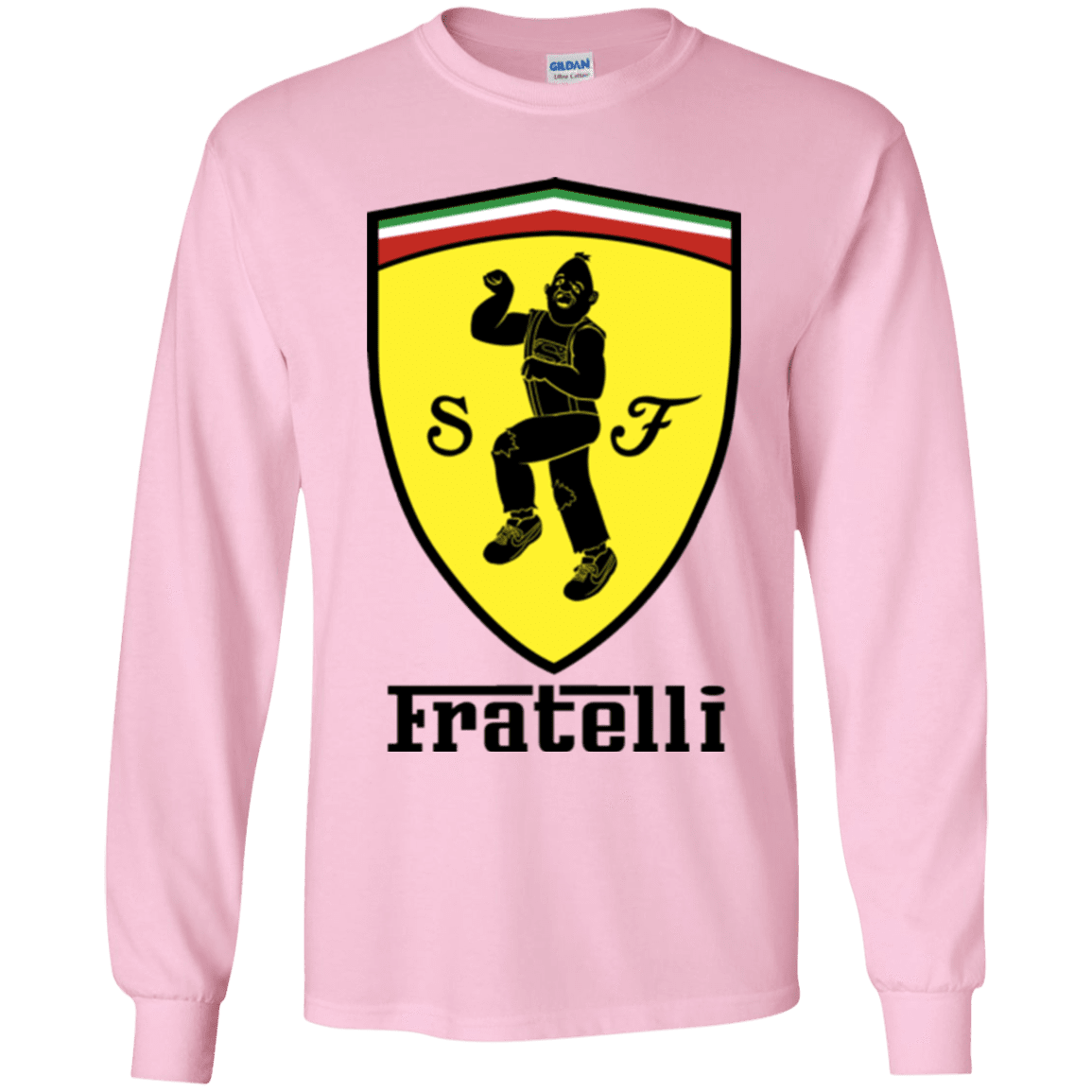 T-Shirts Light Pink / YS Fratelli Youth Long Sleeve T-Shirt