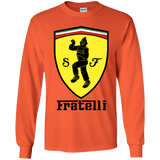 T-Shirts Orange / YS Fratelli Youth Long Sleeve T-Shirt