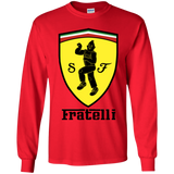 T-Shirts Red / YS Fratelli Youth Long Sleeve T-Shirt
