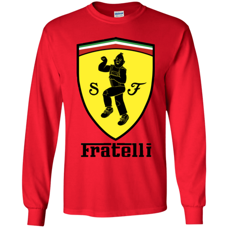 T-Shirts Red / YS Fratelli Youth Long Sleeve T-Shirt