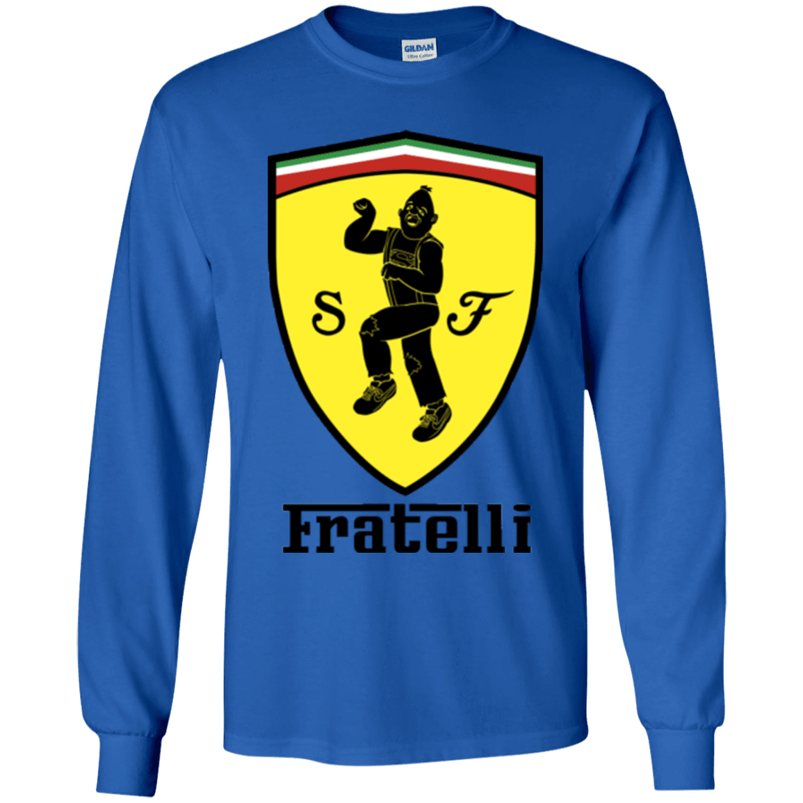 T-Shirts Royal / YS Fratelli Youth Long Sleeve T-Shirt