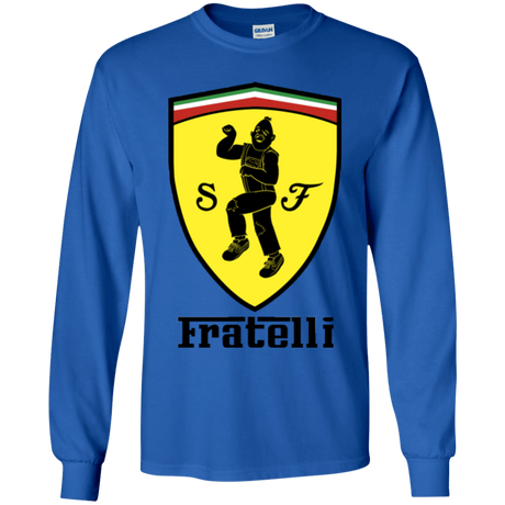 T-Shirts Royal / YS Fratelli Youth Long Sleeve T-Shirt