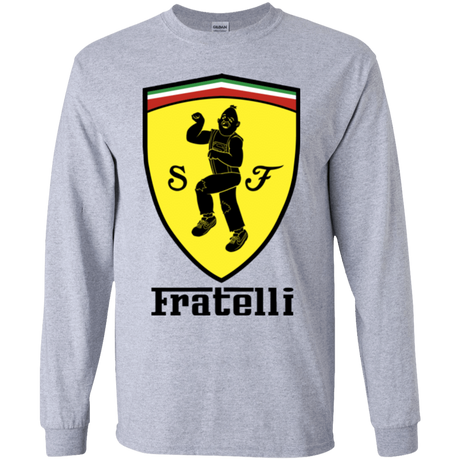 T-Shirts Sport Grey / YS Fratelli Youth Long Sleeve T-Shirt