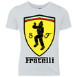 T-Shirts Heather White / YXS Fratelli Youth Triblend T-Shirt