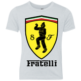 T-Shirts Heather White / YXS Fratelli Youth Triblend T-Shirt