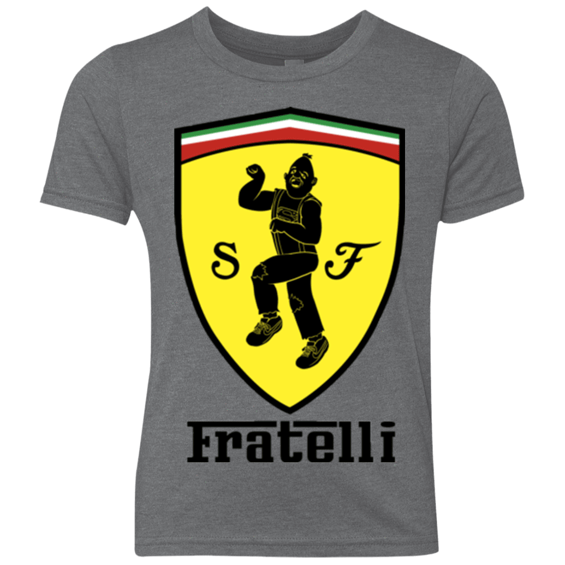 T-Shirts Premium Heather / YXS Fratelli Youth Triblend T-Shirt
