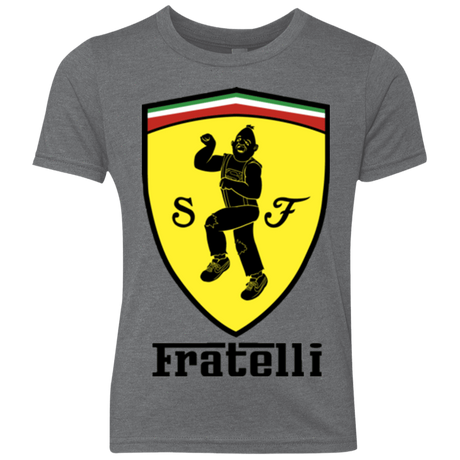 T-Shirts Premium Heather / YXS Fratelli Youth Triblend T-Shirt