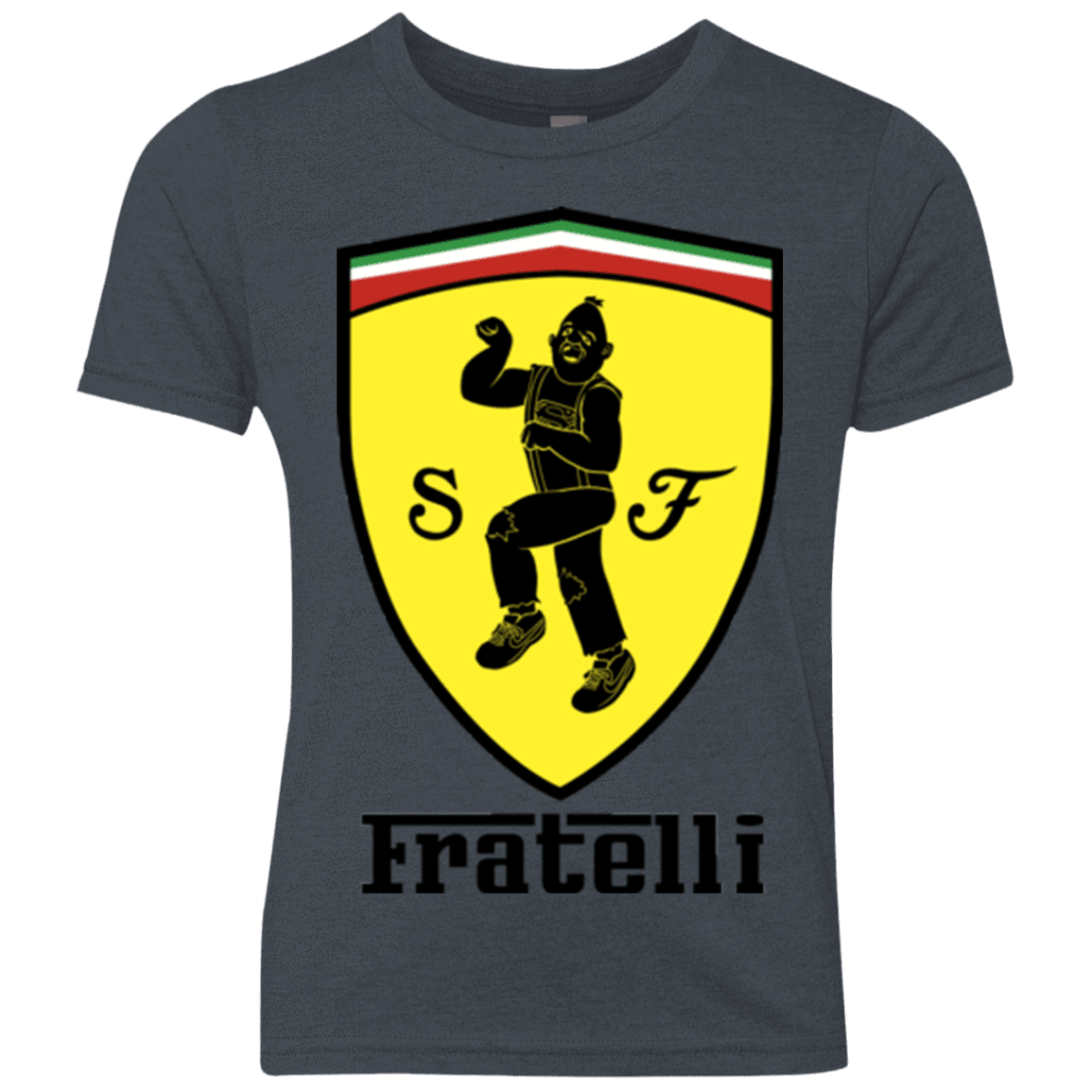 T-Shirts Vintage Navy / YXS Fratelli Youth Triblend T-Shirt