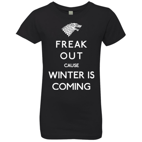 T-Shirts Black / YXS Freak winter Girls Premium T-Shirt