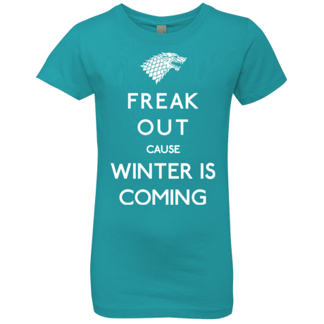 T-Shirts Tahiti Blue / YXS Freak winter Girls Premium T-Shirt
