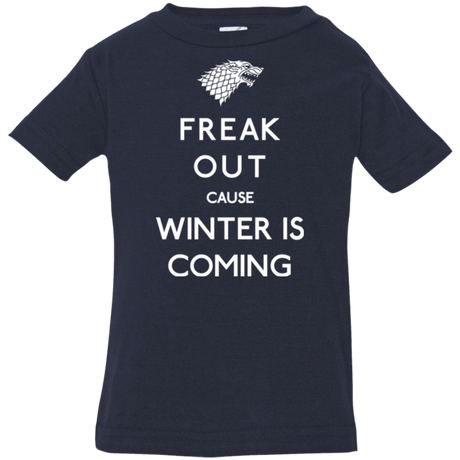T-Shirts Navy / 6 Months Freak winter Infant Premium T-Shirt
