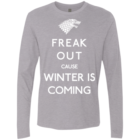 T-Shirts Heather Grey / Small Freak winter Men's Premium Long Sleeve