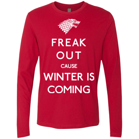T-Shirts Red / Small Freak winter Men's Premium Long Sleeve