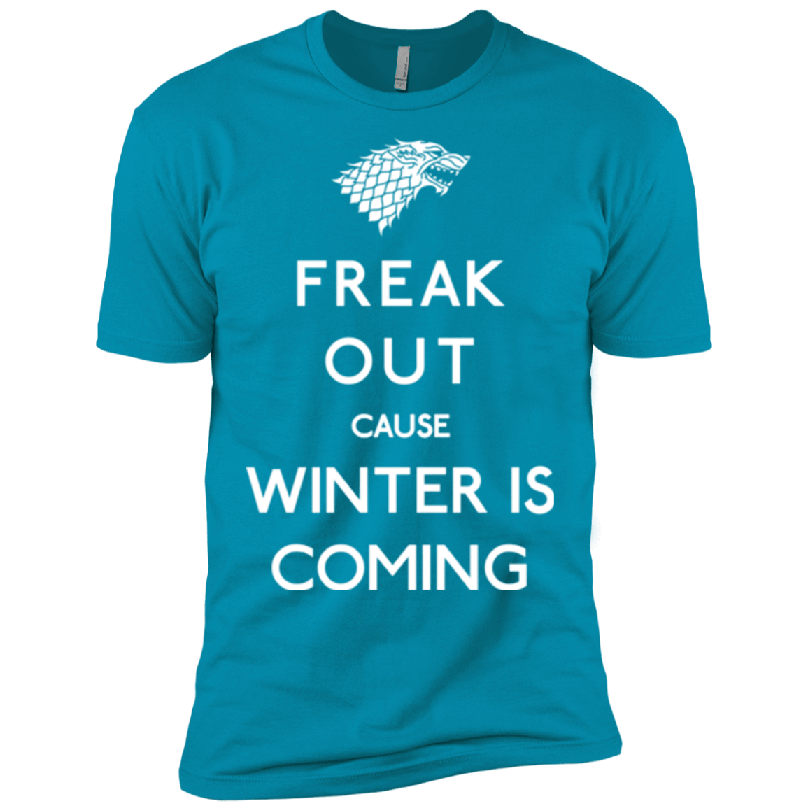 T-Shirts Turquoise / X-Small Freak winter Men's Premium T-Shirt