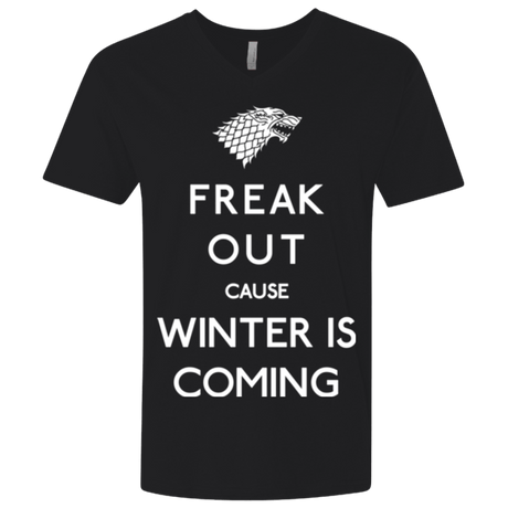 T-Shirts Black / X-Small Freak winter Men's Premium V-Neck