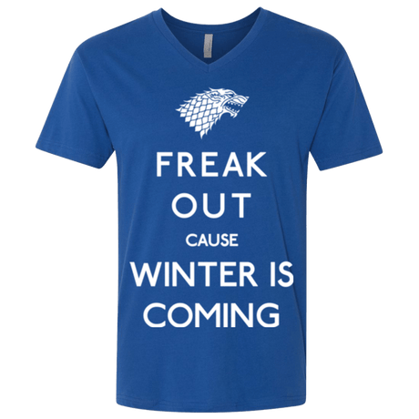 T-Shirts Royal / X-Small Freak winter Men's Premium V-Neck